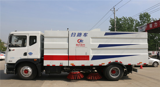 東風D9掃路車︱10噸掃路車圖片
