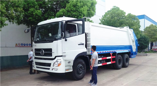 東風天龍壓縮式垃圾車︱20噸壓縮式垃圾車圖片