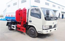 東風多利卡掛桶式垃圾車︱5噸掛桶式垃圾車