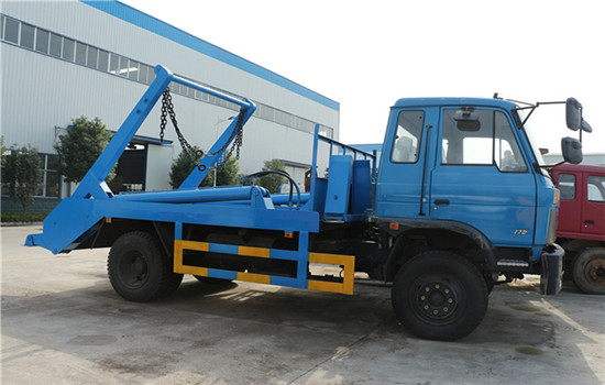 東風145擺臂式垃圾車︱8噸擺臂式垃圾車圖片