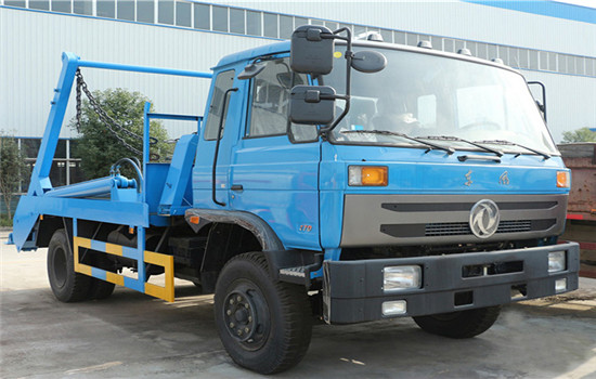 東風145擺臂式垃圾車︱8噸擺臂式垃圾車圖片