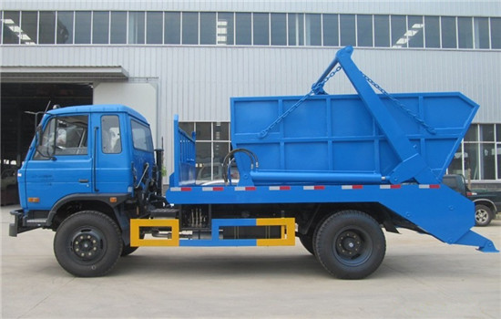 東風153擺臂式垃圾車︱10噸擺臂式垃圾車圖片