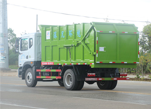 東風(fēng)D9對接式垃圾車︱15方對接式垃圾車圖片
