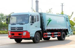 東風天錦壓縮式垃圾車︱12噸壓縮式垃圾車