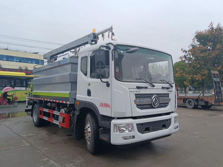 360度全景東風D9鐵路抑塵車-程力CLW5180TDY6CD_大同煤場抑塵灑水車_運煤抑塵劑固化劑噴灑